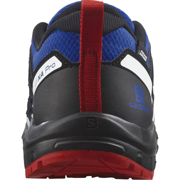 Salomon Juniors' XA Pro V8 CSWP Lapis Blue/Black/Fiery Red Salomon