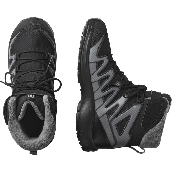 Salomon Juniors' XA Pro V8 Winter CSWP Black/Phantom/Quiet Shade Salomon