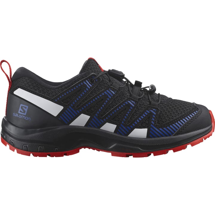 Salomon Juniors' XA Pro V8 Black/Lapis Blue/Fiery Red Salomon