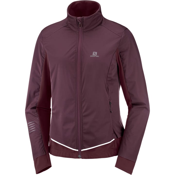 Salomon Women's Lightning Lightshell Jacket Winetasting Salomon