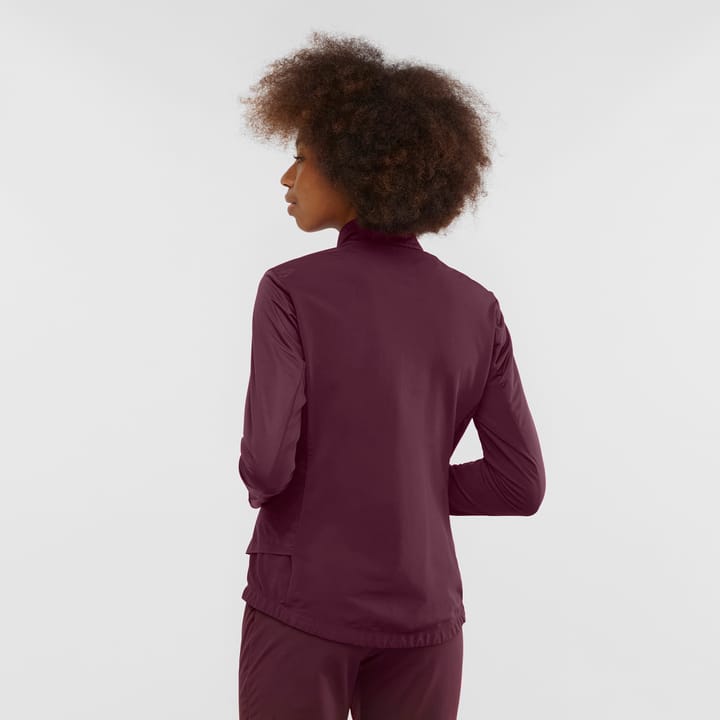 Salomon Women's Lightning Lightshell Jacket Winetasting Salomon