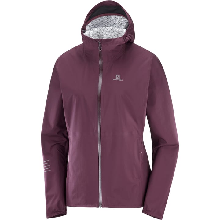 Women's Lightning Waterproof Jacket Winetasting Salomon