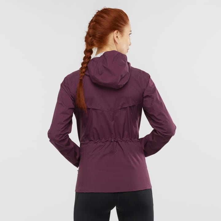 Women's Lightning Waterproof Jacket Winetasting Salomon