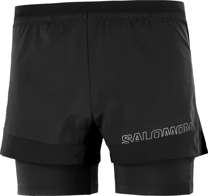Salomon Men's Cross 2in1 Shorts DEEP BLACK/ Salomon