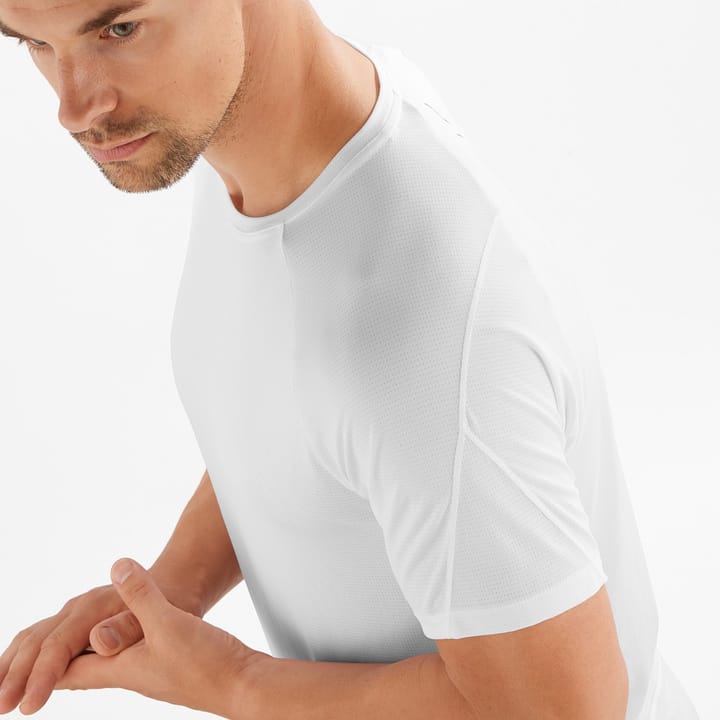 Salomon Men's Cross Run Tee White Salomon Salomon Men's Cross Run Tee White Salomon
