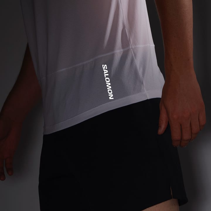 Salomon Men's Cross Run Tee White Salomon Salomon Men's Cross Run Tee White Salomon
