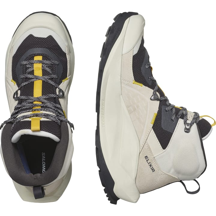 Salomon Men's Elixir Mid GORE-TEX Vanilla Ice/Phantom/Lemon Salomon