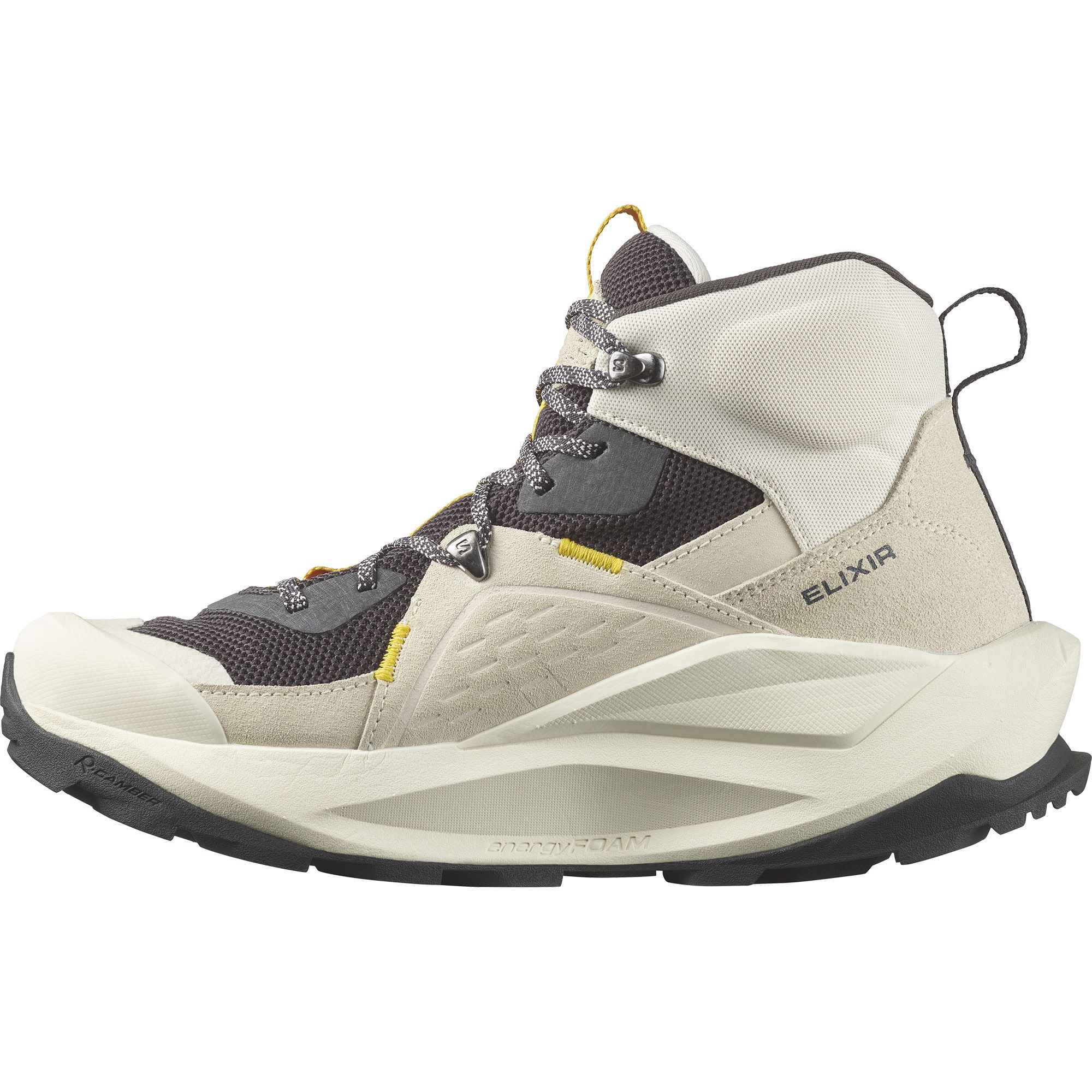 Salomon Men's Elixir Mid GORE-TEX Vanilla Ice/Phantom/Lemon Salomon Men's Elixir Mid GORE-TEX Vanilla Ice/Phantom/Lemon
