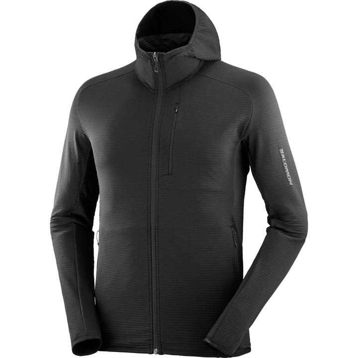 Salomon Men's Essential Lightwarm Hoodie Deep Black Salomon