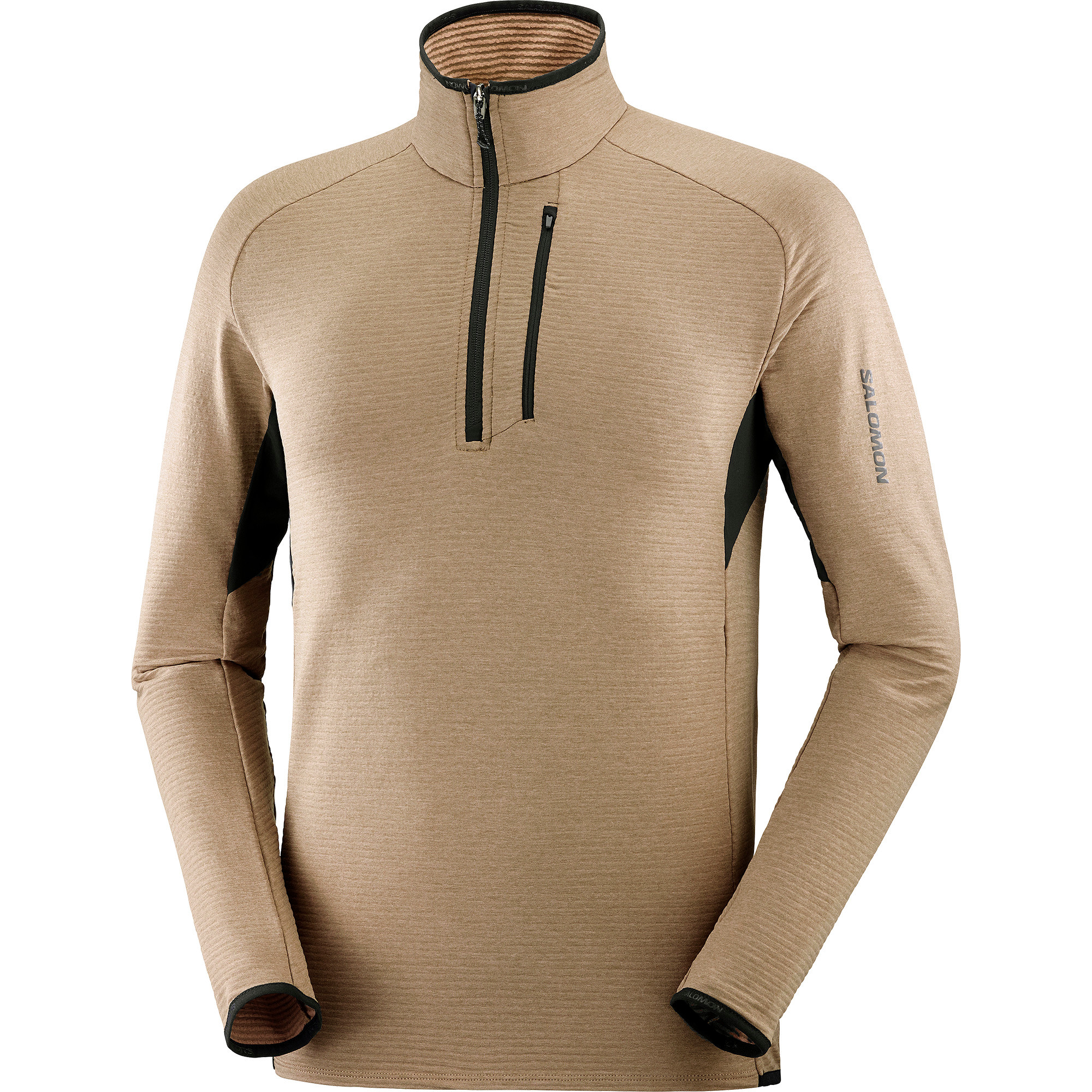 Salomon Salomon Men's Essential Lightwarm Mid Layer Shitake L, Shitake