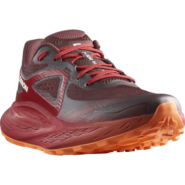 Salomon Men's Glide Max TR Bitter Chocolate/Red Dahlia/Shocking Orange Salomon