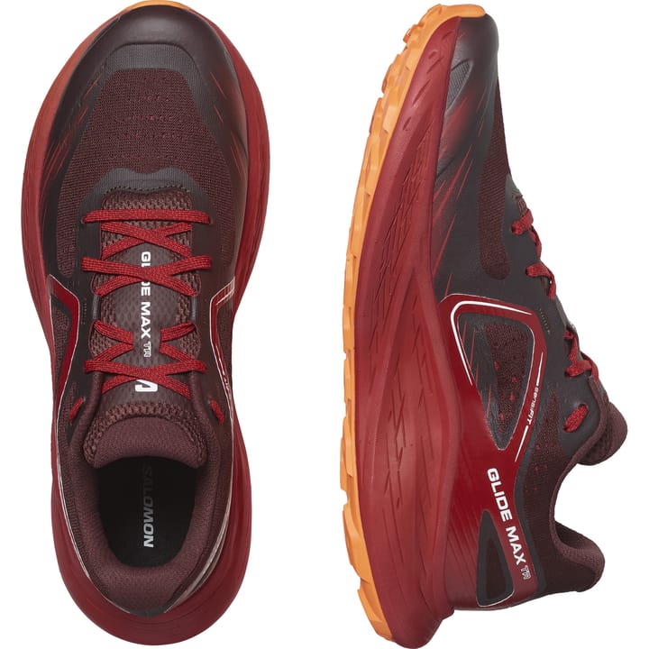 Salomon Men's Glide Max TR Bitter Chocolate/Red Dahlia/Shocking Orange Salomon