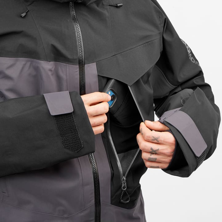 Salomon Men's Moon Patrol GORE-TEX Jacket Deep Black/Periscope Salomon