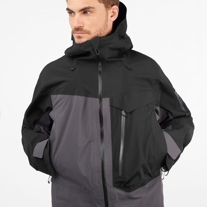 Salomon Men's Moon Patrol GORE-TEX Jacket Deep Black/Periscope Salomon