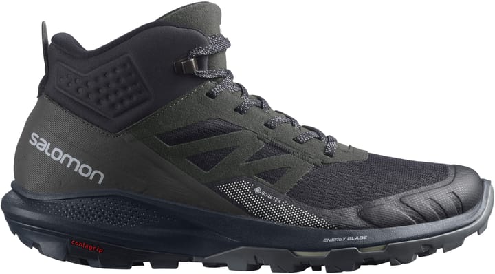 Salomon Men's Outpulse Mid Gore-Tex Black/Ebony/Vanilla Ice Salomon Salomon Men's Outpulse Mid Gore-Tex Black/Ebony/Vanilla Ice Salomon