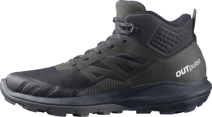 Salomon Men's Outpulse Mid Gore-Tex Black/Ebony/Vanilla Ice Salomon Salomon Men's Outpulse Mid Gore-Tex Black/Ebony/Vanilla Ice Salomon