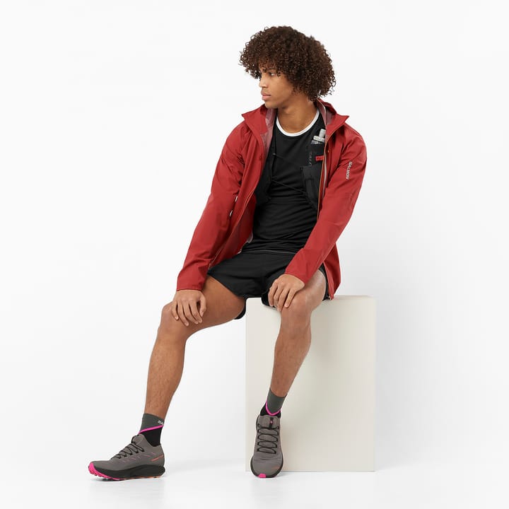 Salomon Men's Pulsar Trail Pro 2 Plum Kitten/Black/Pink Glo Salomon Salomon Men's Pulsar Trail Pro 2 Plum Kitten/Black/Pink Glo Salomon