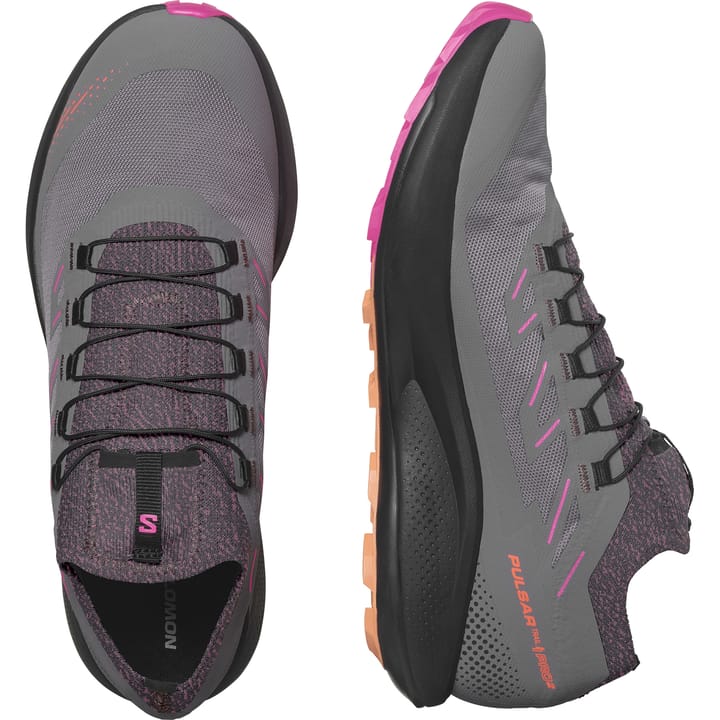 Salomon Men's Pulsar Trail Pro 2 Plum Kitten/Black/Pink Glo Salomon Salomon Men's Pulsar Trail Pro 2 Plum Kitten/Black/Pink Glo Salomon
