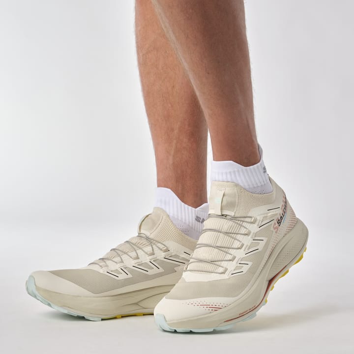 Salomon Men's Pulsar Trail Pro 2 Rainy Day/Hot Sauce/Freesia Salomon Salomon Men's Pulsar Trail Pro 2 Rainy Day/Hot Sauce/Freesia Salomon