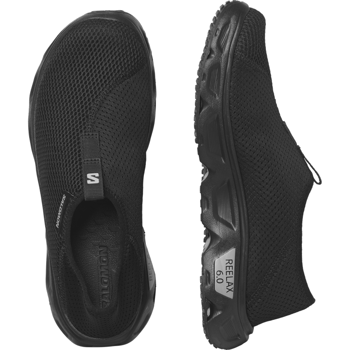 Salomon Men's Reelax Moc 6.0 Black/Black/Alloy Salomon