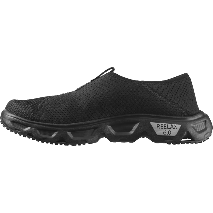 Salomon Men's Reelax Moc 6.0 Black/Black/Alloy Salomon