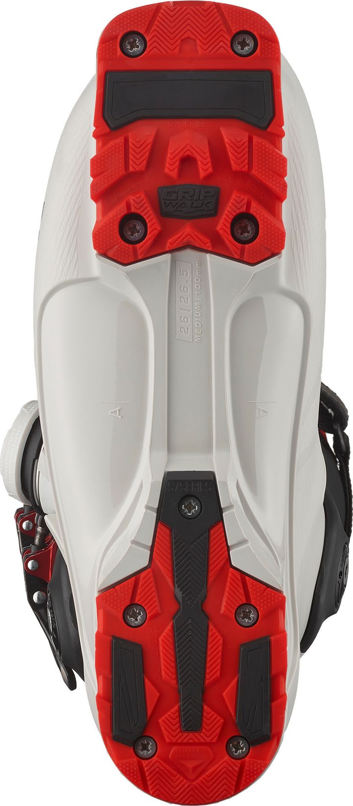 Salomon Men's S/Pro Supra Boa 120 Gray Aurora/Black/Red Salomon
