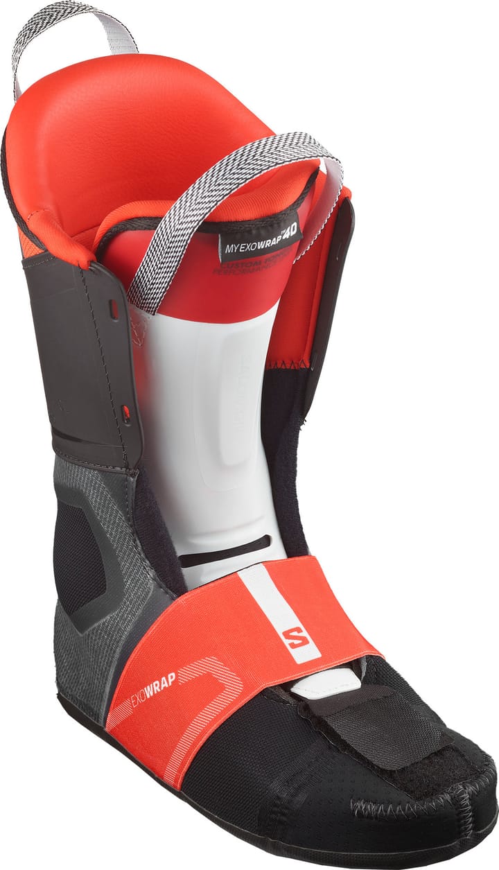 Salomon Men's S/Pro Supra Boa 120 Gray Aurora/Black/Red Salomon