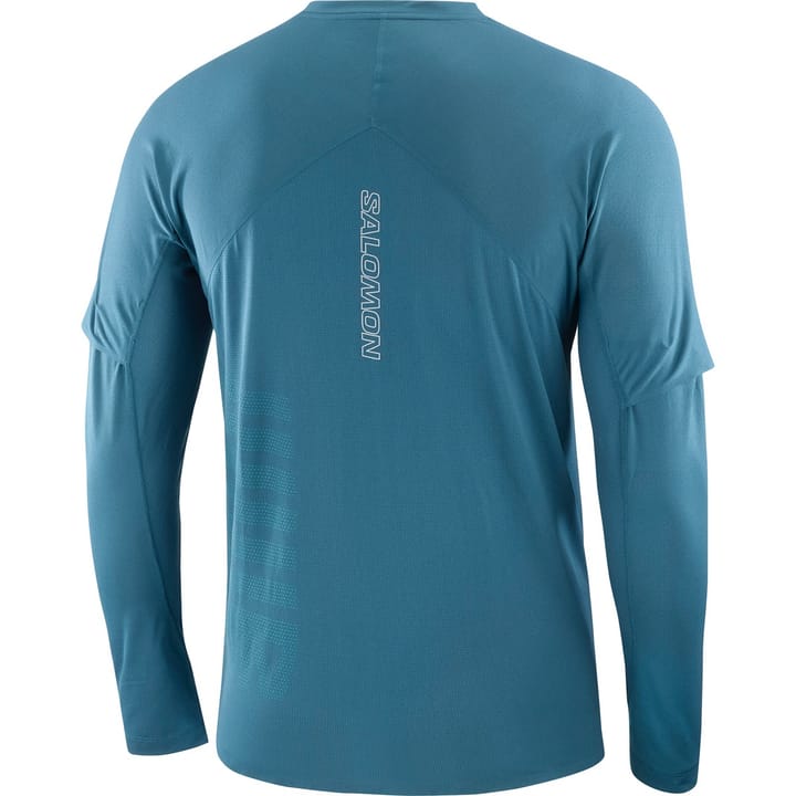 Salomon Men's Sense Aero Graphic Long Sleeve Deep Dive Salomon