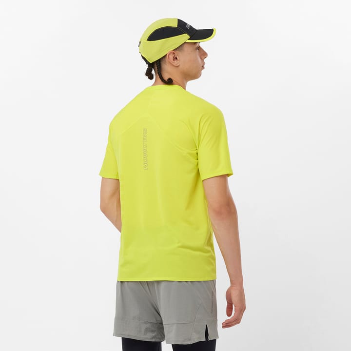 Salomon Men's Sense Aero Graphic Tee Sulphur Spring Salomon