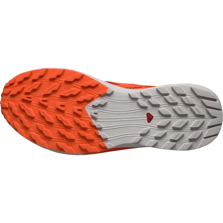 Salomon Men's Sense Ride 5 Lunar Rock/Shocking Orange/Fiery Re Salomon