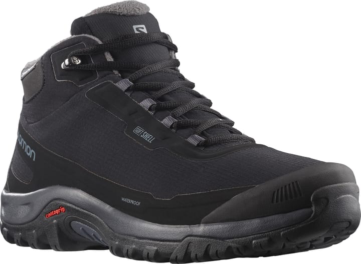 Salomon Men's Shelter ClimaSalomon Waterproof Black/Ebony/Black Salomon