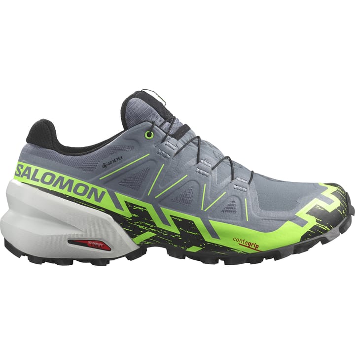 Salomon Men's Speedcross 6 GORE-TEX Flint Stone/Green Gecko/Black Salomon