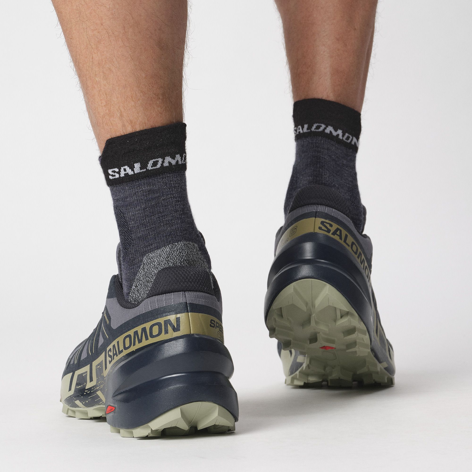 ☆Salomon☆ Speedcross 6 GTX Grisa Carbon Tee L47465500 L47465500] Salomon Men's Speedcross 6 GTX Grisaille/Carbon
