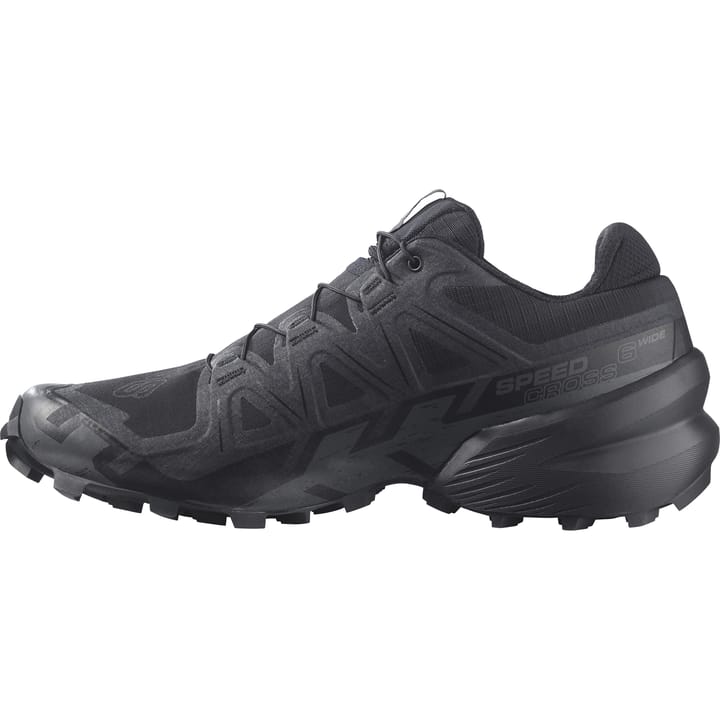 Salomon Men's Speedcross 6 Wide Black/Black/Phantom Salomon