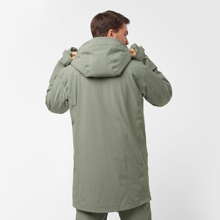 Salomon Men's Stance Cargo Jacket Olive Night/Heather Salomon Salomon Men's Stance Cargo Jacket Olive Night/Heather Salomon