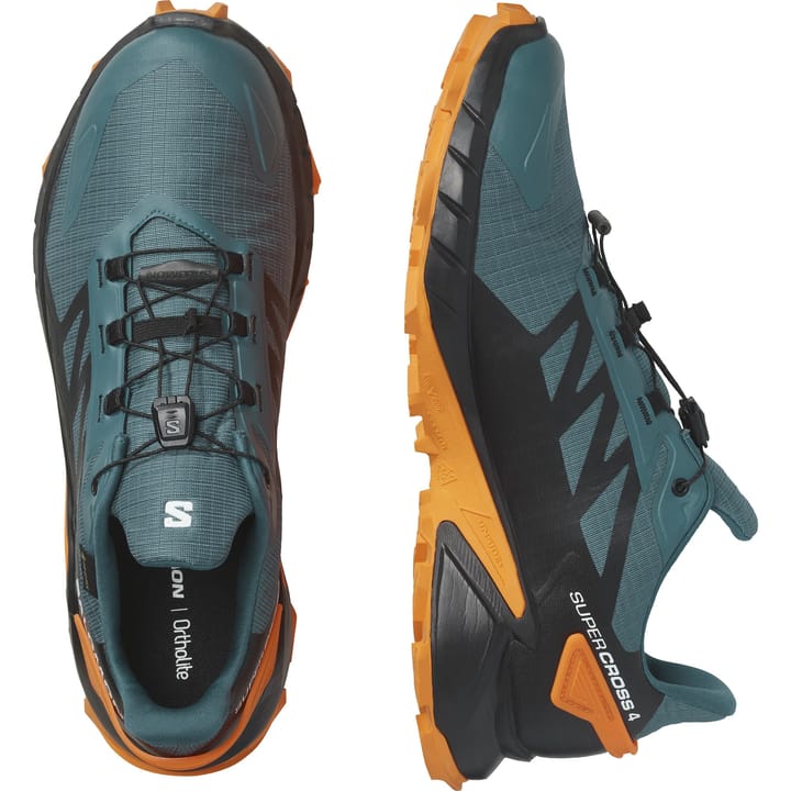 Salomon Men's Supercross 4 GORE-TEX Stargazer/Black/Turmeric Salomon Salomon Men's Supercross 4 GORE-TEX Stargazer/Black/Turmeric Salomon