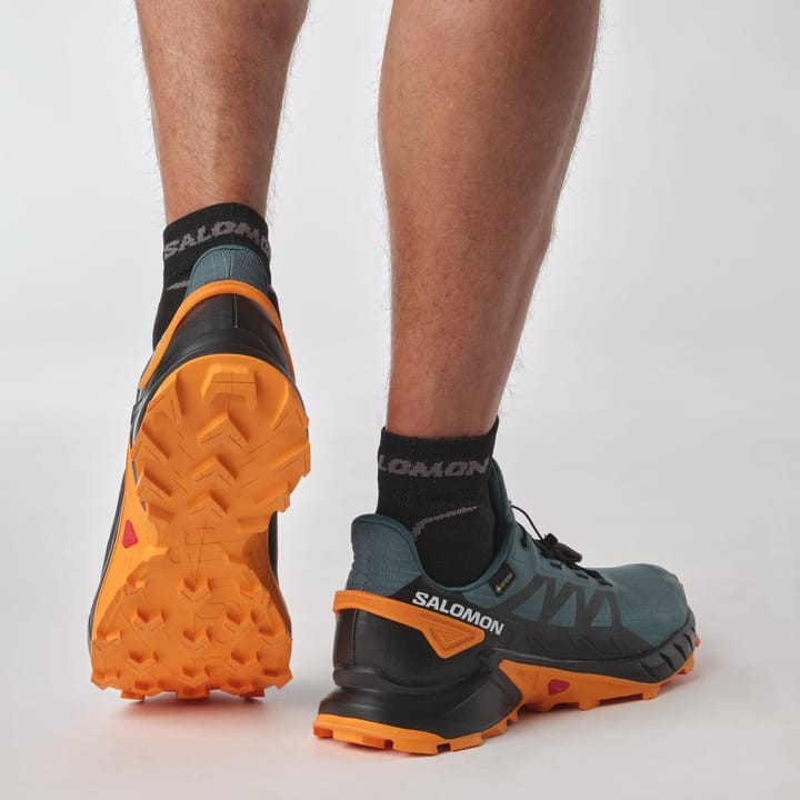 Salomon Men's Supercross 4 GORE-TEX Stargazer/Black/Turmeric Salomon Salomon Men's Supercross 4 GORE-TEX Stargazer/Black/Turmeric Salomon