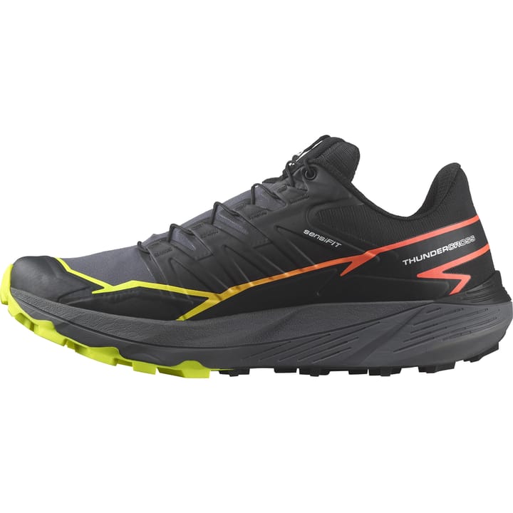 Salomon Men's Thundercross Black/Quiet Shade/Fiery Coral Salomon