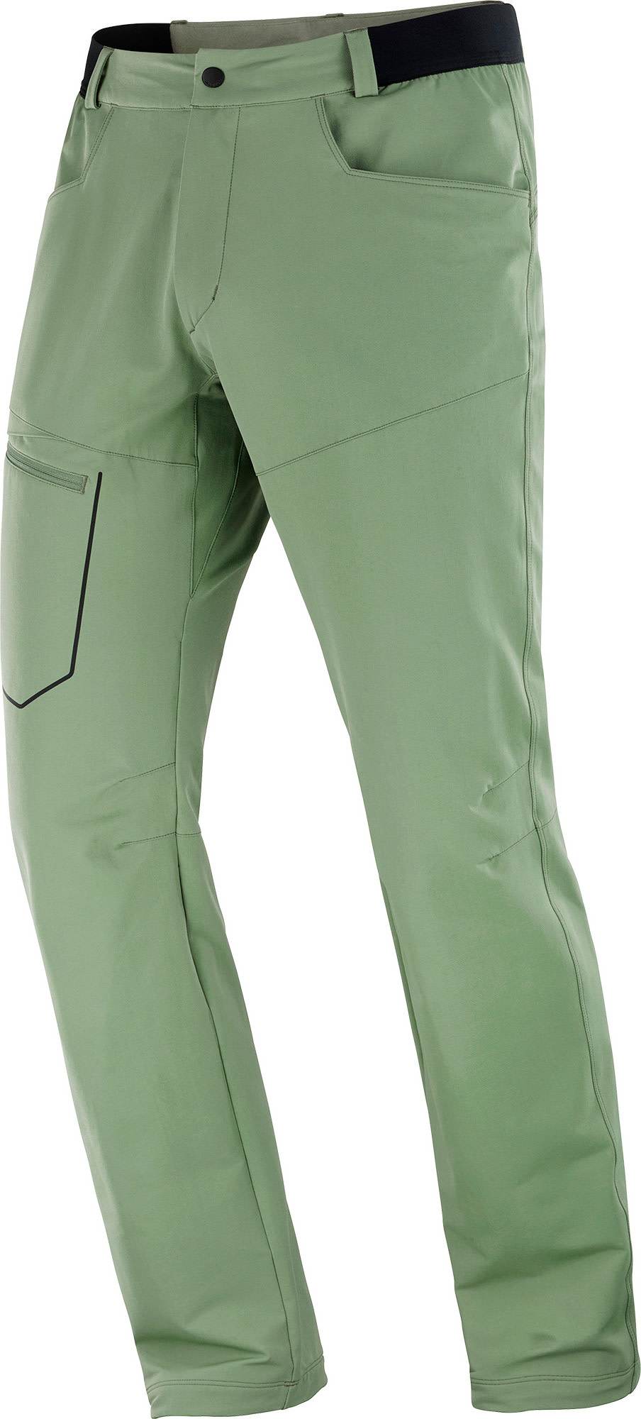 Salomon Men's Wayfarer Warm Pants Green 52, Laurel Wreath