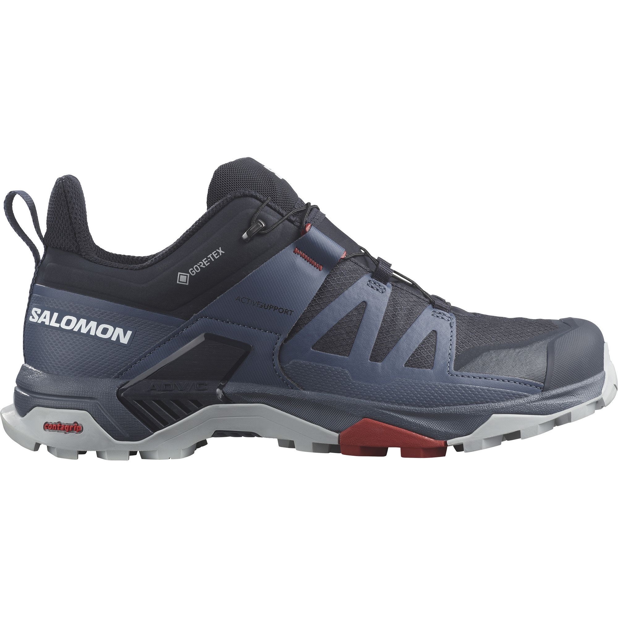 Salomon Men's X Ultra 4 GORE-TEX Carbon/Bering Sea/Pearl