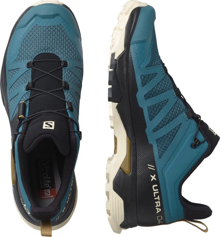 Salomon Men's X Ultra 4 Mallard Blue/Bleached Sand/Bronze B Salomon