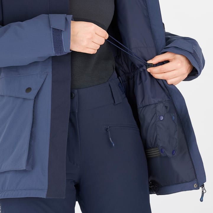 Women's Snow Rebel Jacket MOOD INDIGO/NIGHT SKY/ Salomon