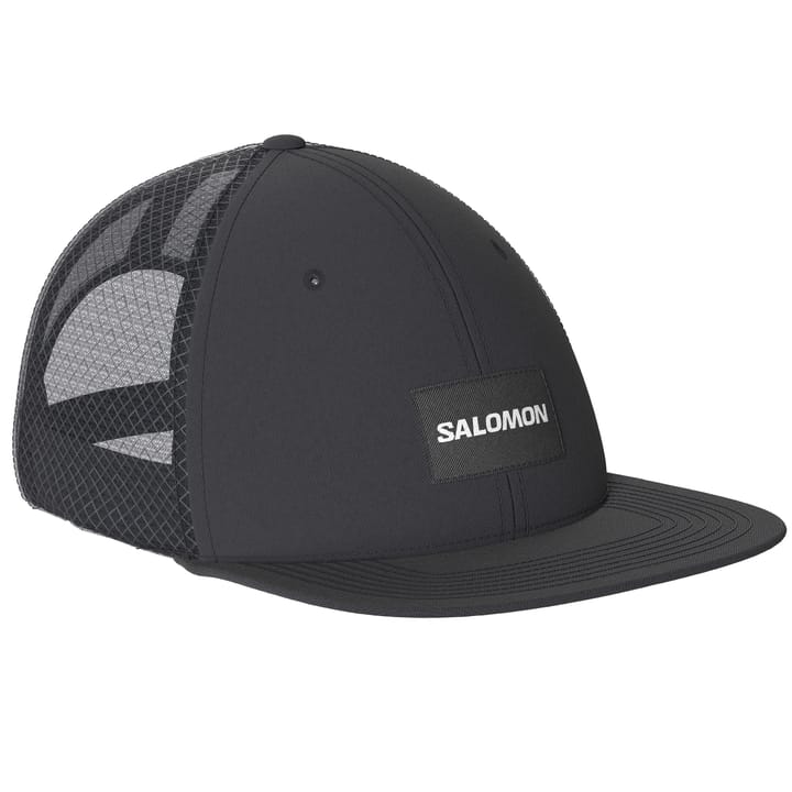 Salomon Trucker Flat Cap Deep Black/Deep Black Salomon Salomon Trucker Flat Cap Deep Black/Deep Black Salomon