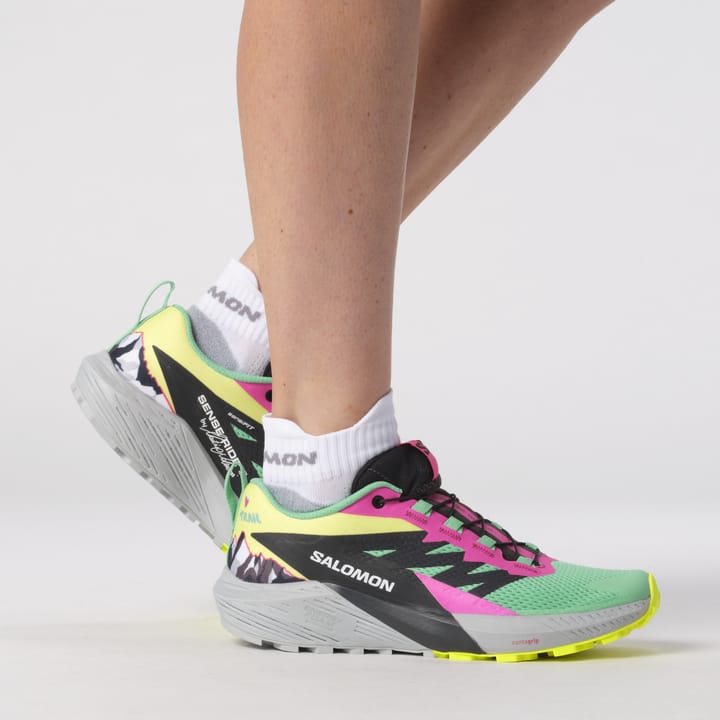 Salomon Unisex Sense Ride 5 Martina LTD Biscay Green/Phantom/Pink Glo Salomon Salomon Unisex Sense Ride 5 Martina LTD Biscay Green/Phantom/Pink Glo Salomon