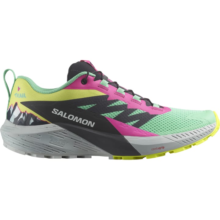 Salomon Unisex Sense Ride 5 Martina LTD Biscay Green/Phantom/Pink Glo Salomon Salomon Unisex Sense Ride 5 Martina LTD Biscay Green/Phantom/Pink Glo Salomon