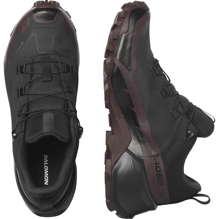 Salomon Women's Cross Hike Gore-Tex 2 Black/Chocolate Plum/Black Salomon