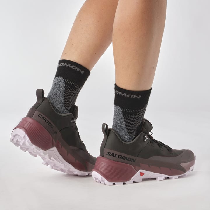 Salomon Women's Cross Hike GORE-TEX 2 Shale/Wild Ginger/Cradle Pink Salomon