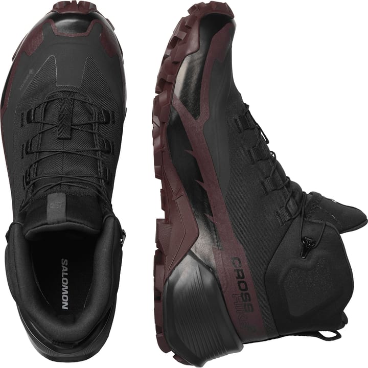 Salomon Women's Cross Hike Mid GORE-TEX 2 Black/Chocolate Plum/Black Salomon