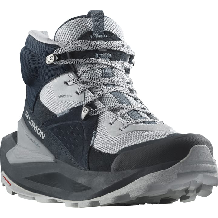 Salomon Women's Elixir Mid GORE-TEX Carbon/Pearl Blue/Flint Stone Salomon Salomon Women's Elixir Mid GORE-TEX Carbon/Pearl Blue/Flint Stone Salomon