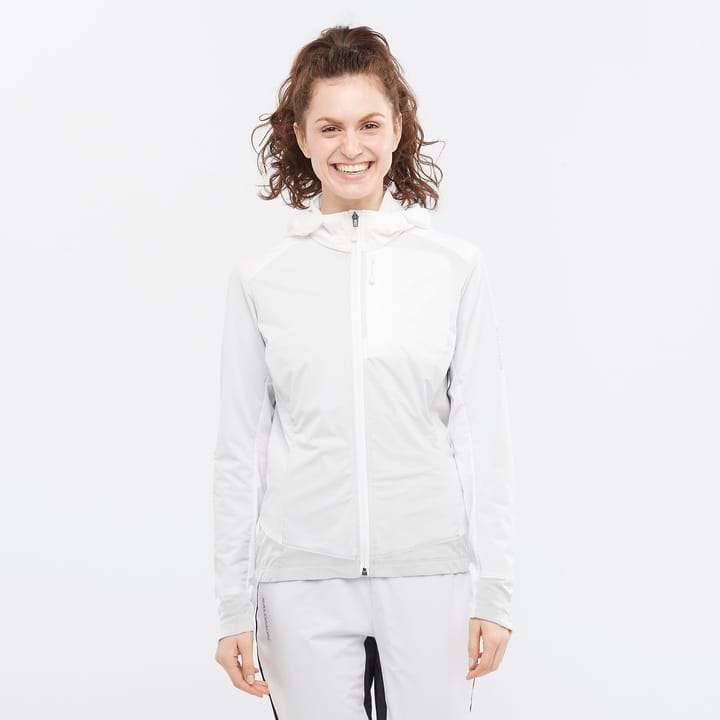 Salomon Women's Light Shell Jacket White Salomon Salomon Women's Light Shell Jacket White Salomon